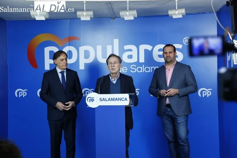 El PP de Salamanca ratifica como candidato al alcalde García Carbayo. Fotos David Sañudo
