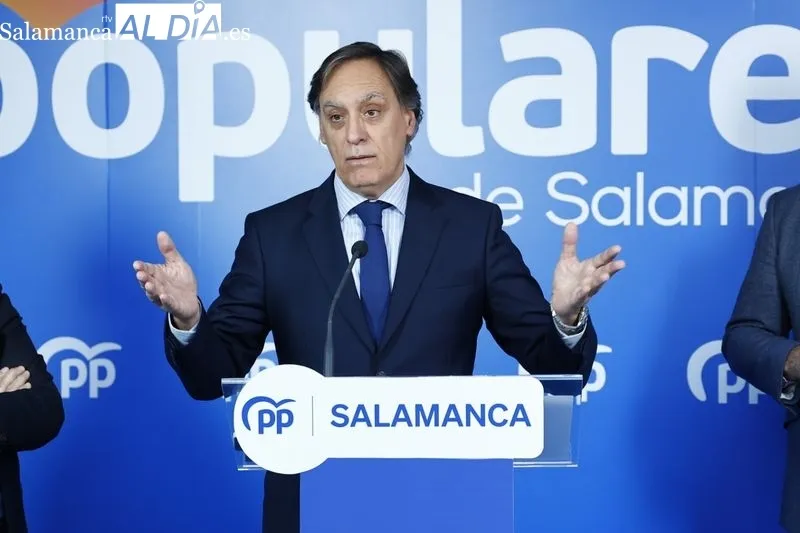 El PP de Salamanca ratifica como candidato al alcalde García Carbayo. Fotos David Sañudo