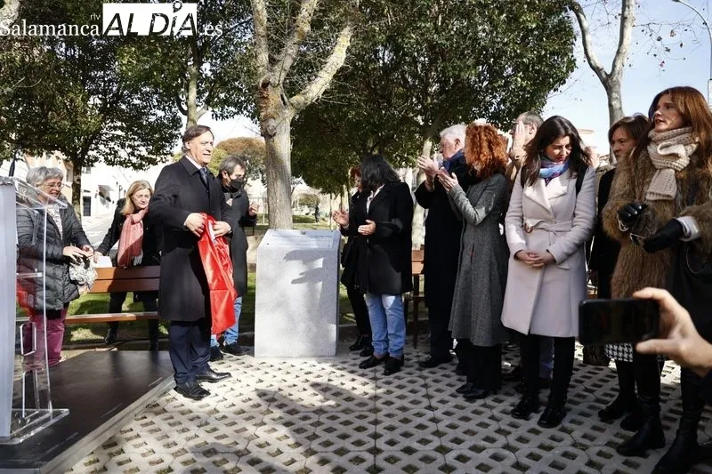 Inaugurado el bulevar que lleva el nombre de Jesús García Rodríguez. Fotos: David Sañudo