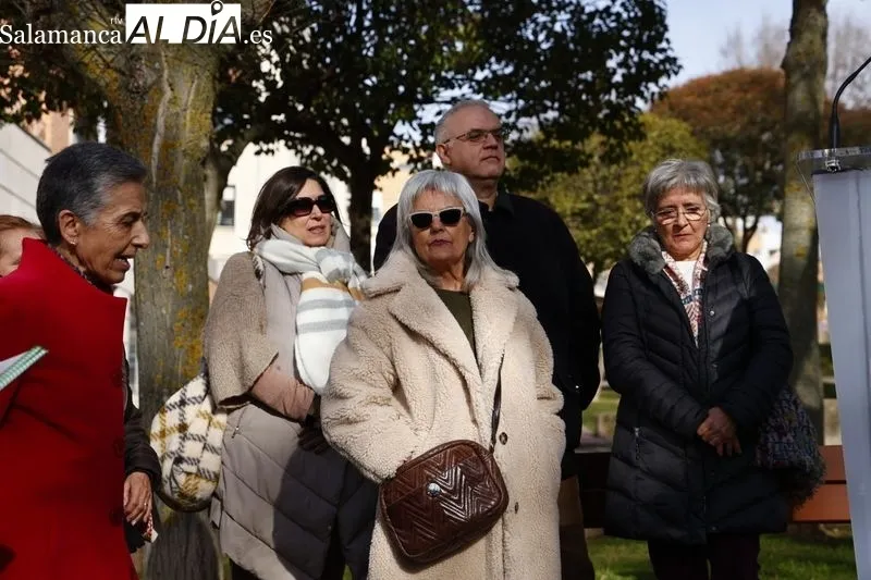 Inaugurado el bulevar que lleva el nombre de Jesús García Rodríguez. Fotos: David Sañudo