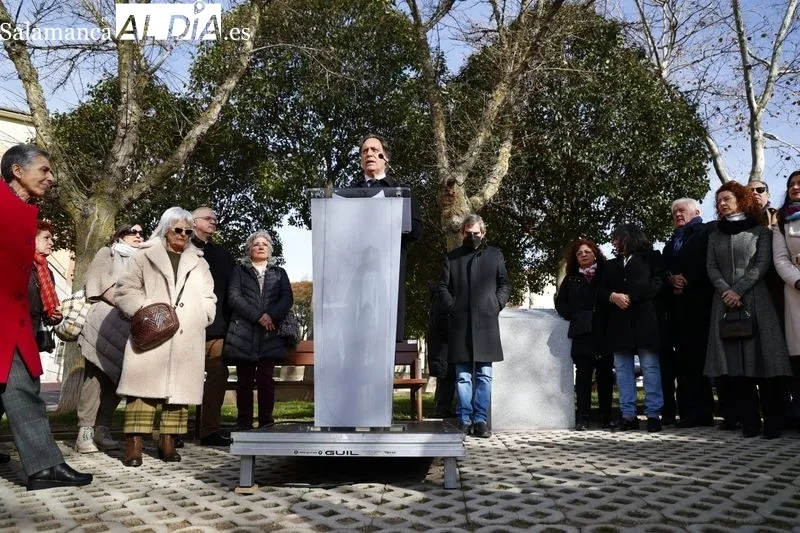 Inaugurado el bulevar que lleva el nombre de Jesús García Rodríguez. Fotos: David Sañudo