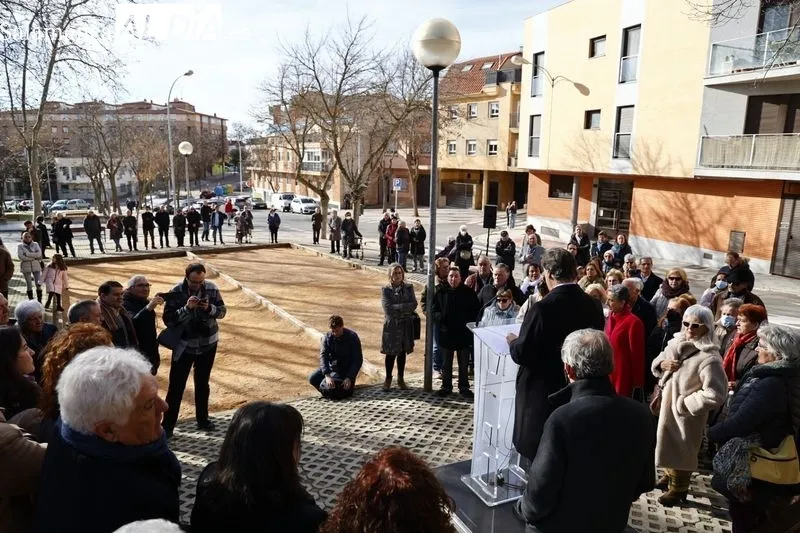 Inaugurado el bulevar que lleva el nombre de Jesús García Rodríguez. Fotos: David Sañudo