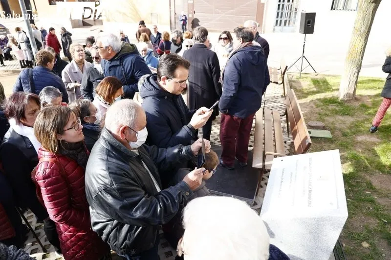 Inaugurado el bulevar que lleva el nombre de Jesús García Rodríguez. Fotos: David Sañudo