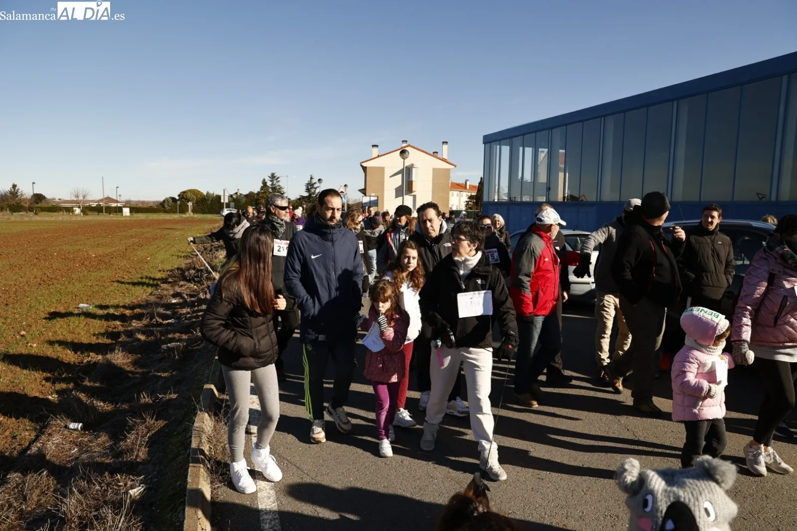 Multitudinaria marcha solidaria por el pequeño Alberto. Fotos David Sañudo