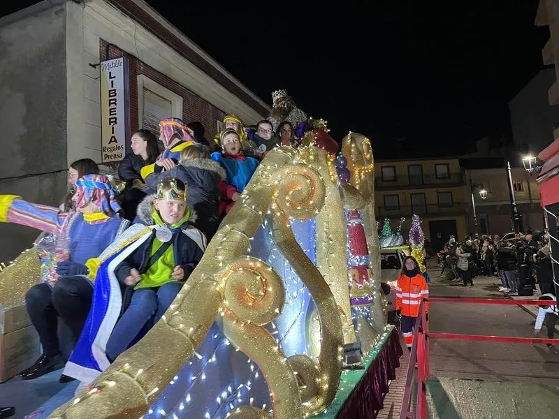 Cabalgada de los Reyes Magos en Guijuelo. Fotos: Ayuntamiento de Guijuelo