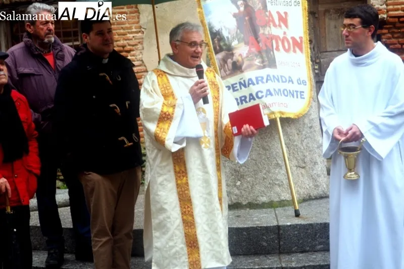 Peñaranda celebraba este sábado la bendición de San Antón