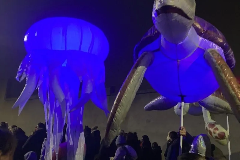 Villoria celebraba una Cabalgata festiva junto a los Reyes Magos