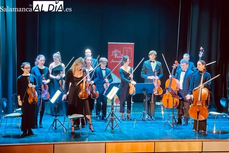 La Orquesta de Cámara Berdión ofrecía el Concierto de Año Nuevo en Peñaranda