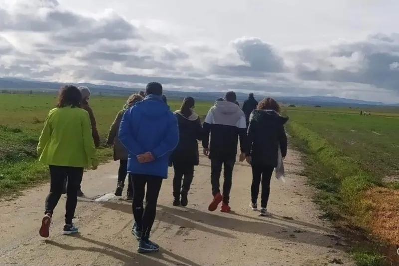 Foto 7 - Gran ambiente solidario durante la d&eacute;cima marcha-carrera solidaria de Macotera