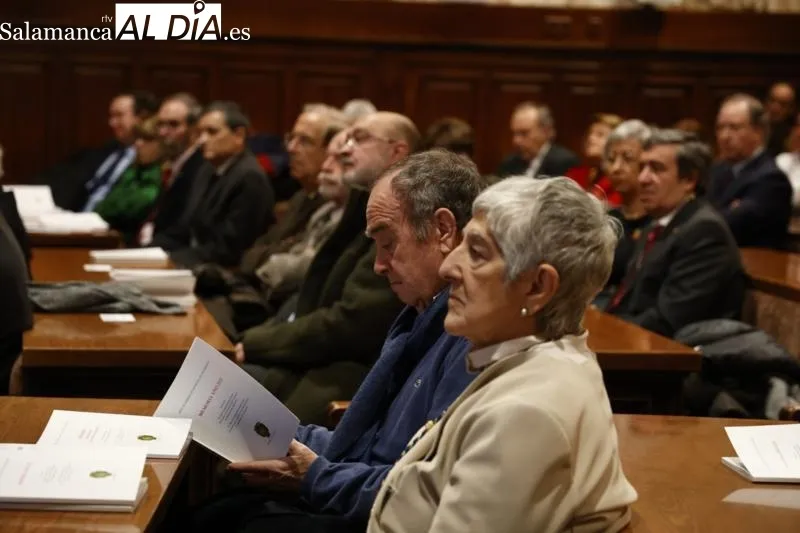 El Aula Unamuno ha acogido la apertura del curso / FOTOS: David Sañudo