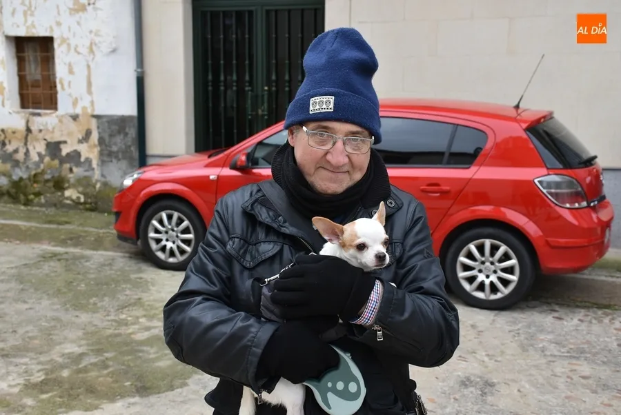 Foto 6 - Una decena de perros recibe en San Andr&eacute;s la bendici&oacute;n del patr&oacute;n de los animales