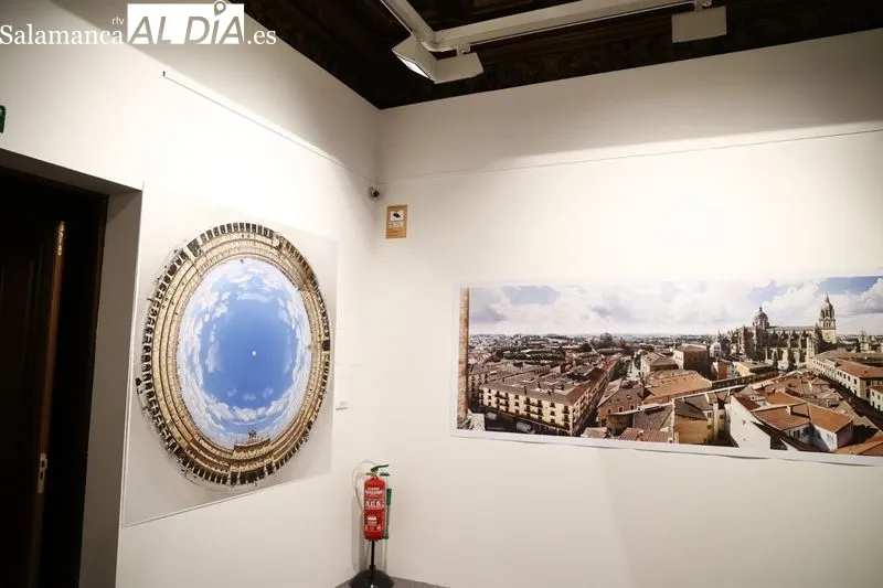 Inauguración de la muestra 'Vistas Panorámicas de Salamanca' del artista Vicente Sierra Puparelli. Foto de David Sañudo