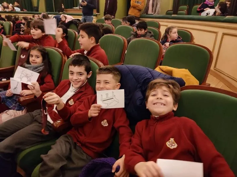 Foto 13 - Los alumnos del colegio San Juan Bosco disfrutan con 'El extra&ntilde;o caso de la trompeta intrusa'&nbsp;