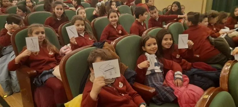 Foto 6 - Los alumnos del colegio San Juan Bosco disfrutan con 'El extra&ntilde;o caso de la trompeta intrusa'&nbsp;
