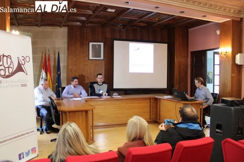 Foto 6 - La Banda de M&uacute;sica de Alba de Tormes presenta su Anuario de 2022