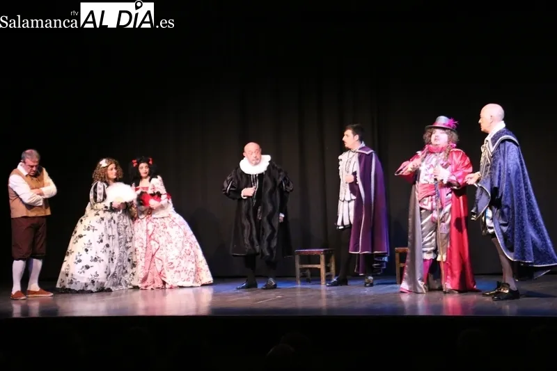 Excelente caracterización e interpretación de cada uno de los personajes a cargo de los actores de Arcón de Olid / CORRAL 