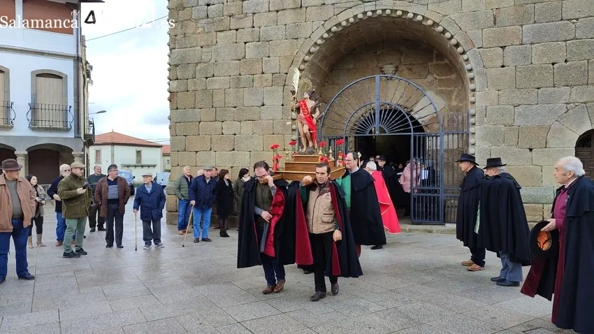 Celebración de San Sebastián en Villavieja de Yeltes / CORRAL 