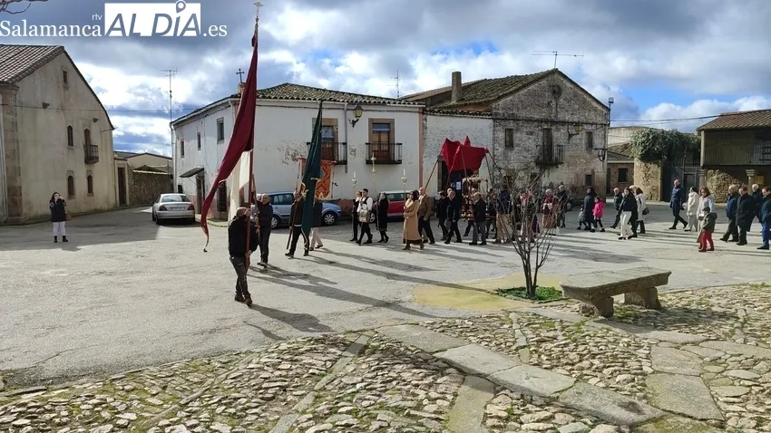 Celebración de la fiesta de San Sebastián en Yecla de Yeltes / CORRAL
