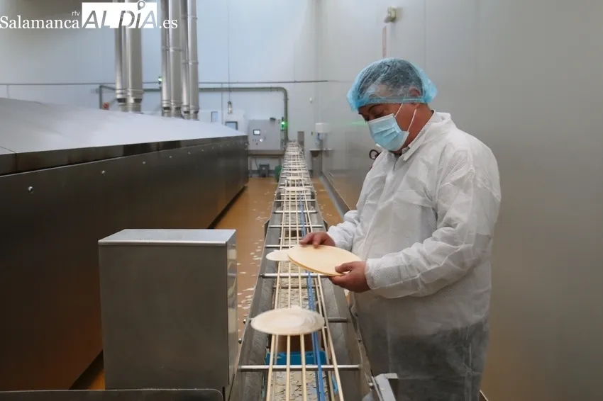 En constante modernización, Pan de Ángel tiene en la actualidad 24 empleados. Su próximo paso será instalar dos líneas de empaquetado / CORRAL