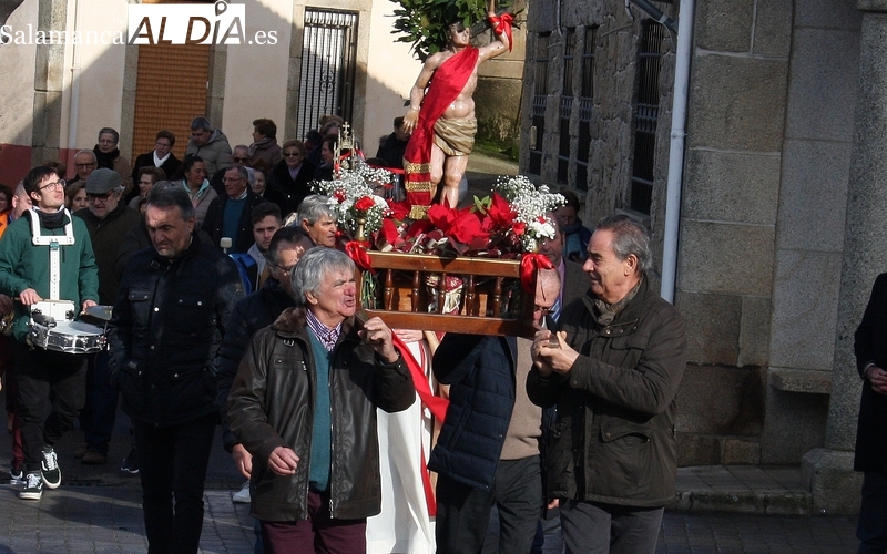Celebración de la fiesta de San Sebastián en Mieza / SILVESTRE