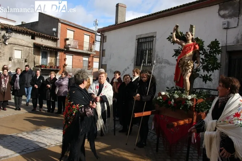 Celebración de la fiesta de San Sebastián en Vilvestre / SILVESTRE