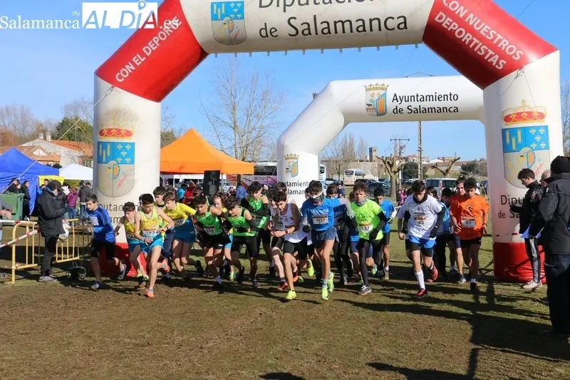 Cerca de 400 pequeños atletas acudieron a Vitigudino en la tercera jornda de Campo a través de la Diputación / CORRAL 