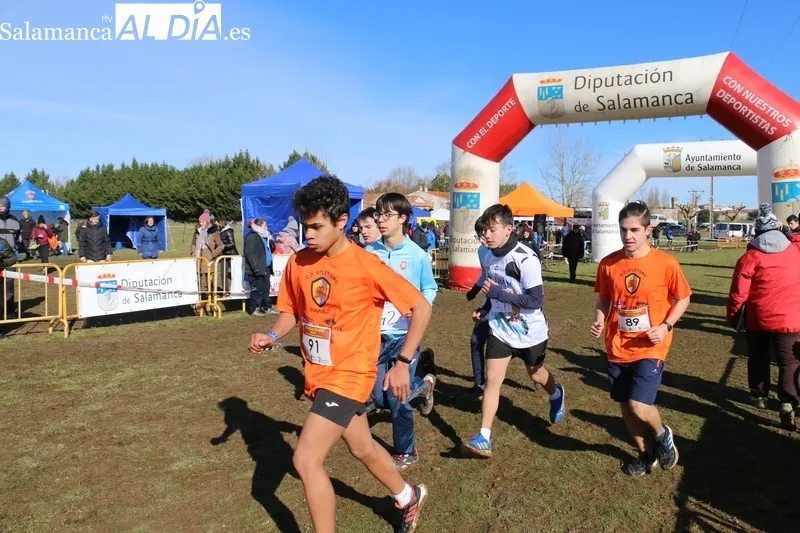 Cerca de 400 pequeños atletas acudieron a Vitigudino en la tercera jornda de Campo a través de la Diputación / CORRAL 