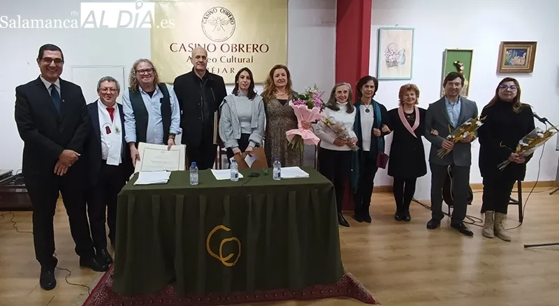 Foto 3 - Carlos Andr&eacute;s Fabbri, ganador del LV Concurso literario del Casino Obrero de B&eacute;jar