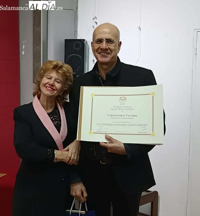 Foto 6 - Carlos Andr&eacute;s Fabbri, ganador del LV Concurso literario del Casino Obrero de B&eacute;jar