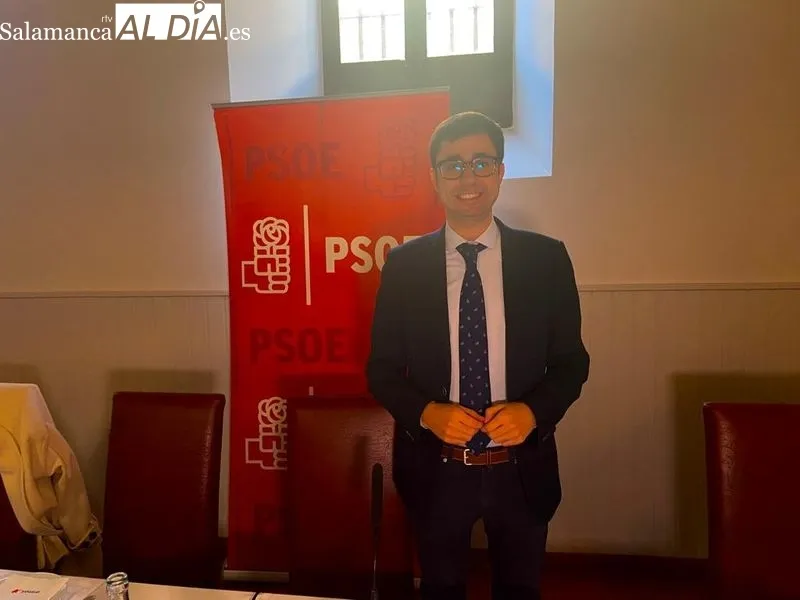 José Luis Mateos, candidato del PSOE a la alcaldía de Salamanca