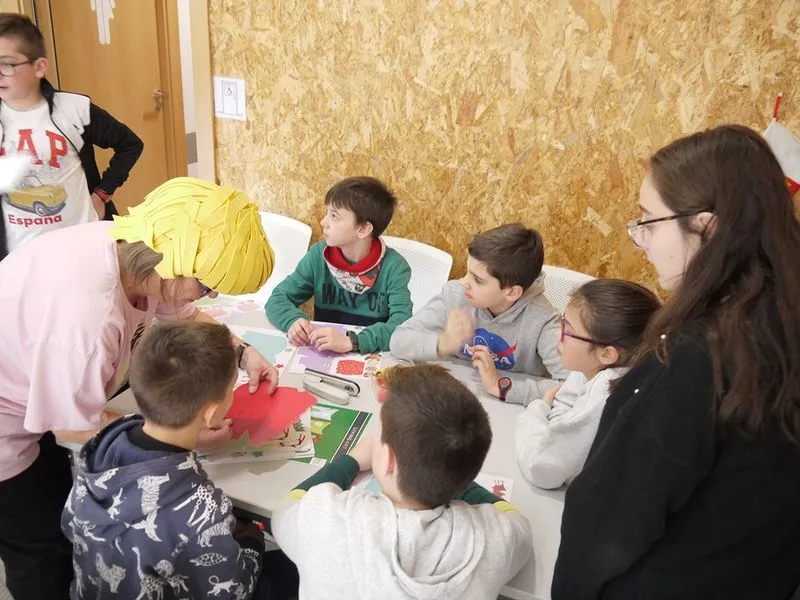 Actividades de Ciudad de los Niños en la Casa de las Asociaciones, en Carbajosa de la Sagrada