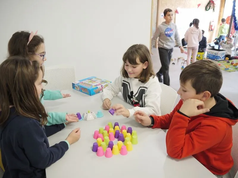 Actividades de Ciudad de los Niños en la Casa de las Asociaciones, en Carbajosa de la Sagrada