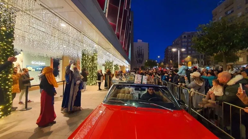 Los Reyes Magos, en El Corte Inglés de Salamanca