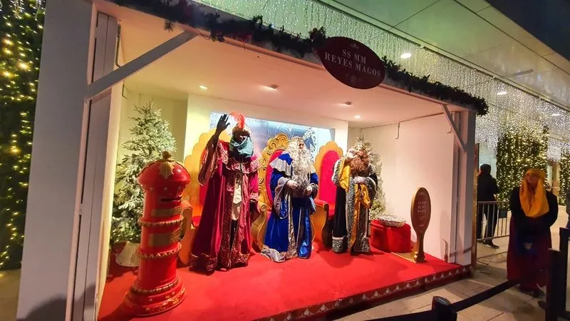 Los Reyes Magos, en El Corte Inglés de Salamanca