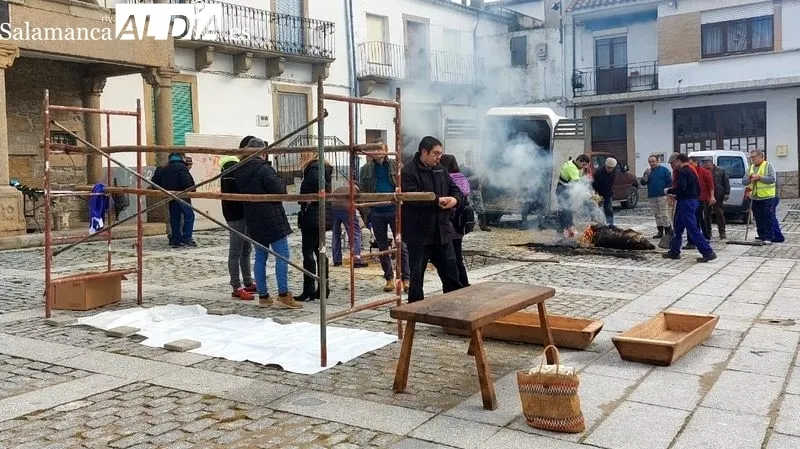 La Plaza Mayor se convirtió en una gran cocina matancera durante toda la mañana