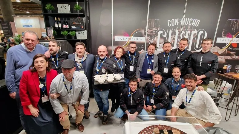 Foto 9 - Salamanca concluye su presencia en Madrid Fusi&oacute;n con un homenaje a los productos t&iacute;picos