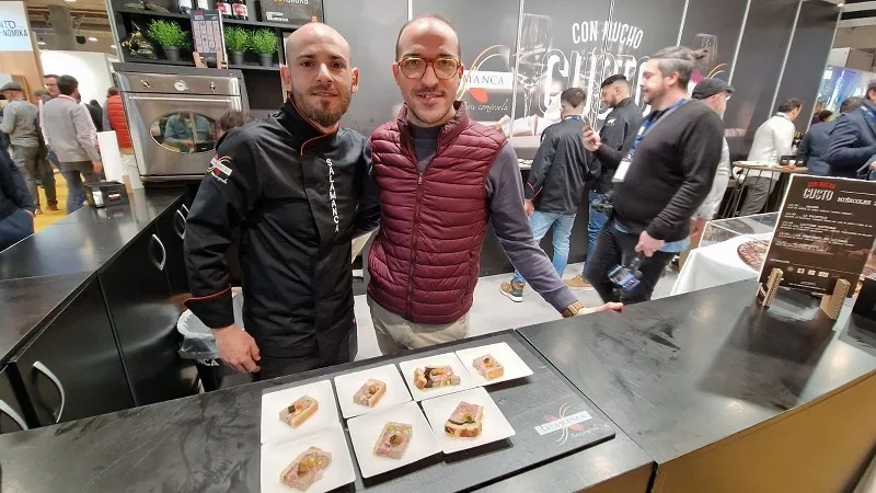 Foto 8 - Salamanca concluye su presencia en Madrid Fusi&oacute;n con un homenaje a los productos t&iacute;picos