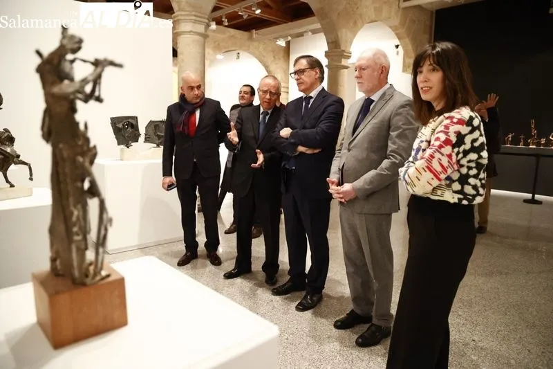 Exposición 'Siempre Venancio. El arte nunca se deja de aprender' en la sala de Santo Domingo de la Cruz. Foto de David Sañudo