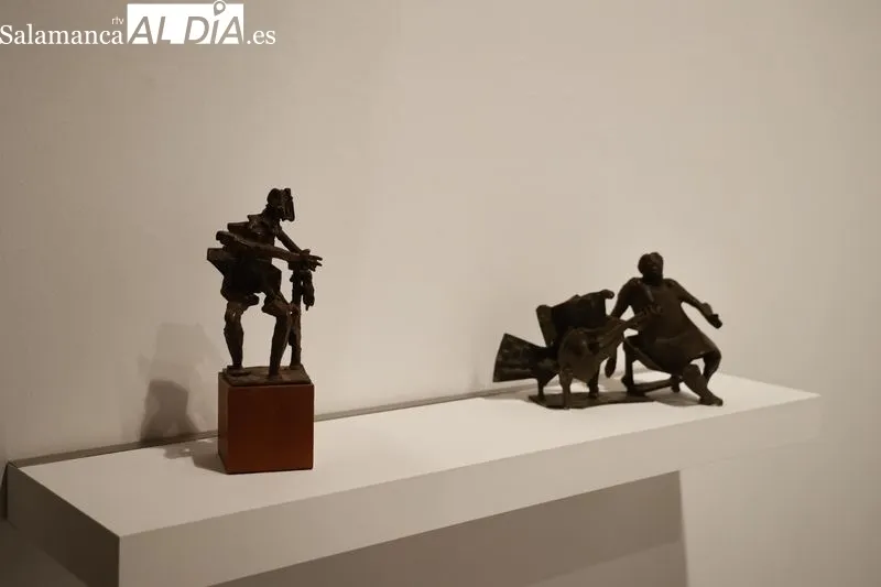 Exposición 'Siempre Venancio. El arte nunca se deja de aprender' en la sala de Santo Domingo de la Cruz. Foto de David Sañudo