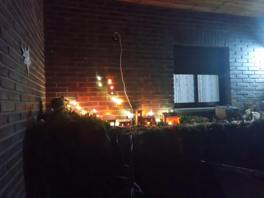 Decoración navideña en Yecla de Yeltes