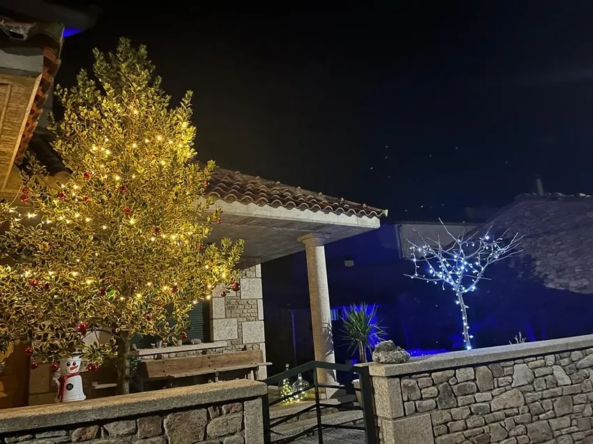 Decoración navideña en Yecla de Yeltes