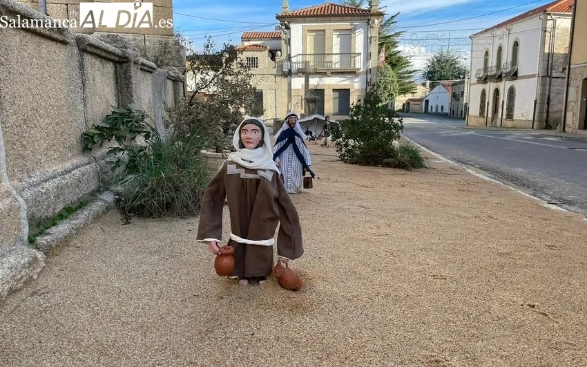 Los aficionados a los belenes aún disponen de unos días para ver el extraordinario nacimiento que luce Villavieja de Yeltes 