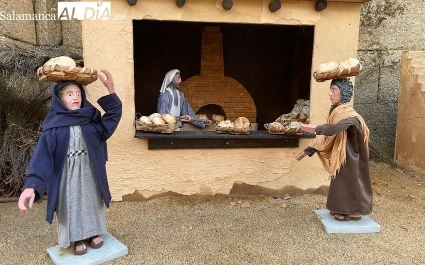 Los aficionados a los belenes aún disponen de unos días para ver el extraordinario nacimiento que luce Villavieja de Yeltes 