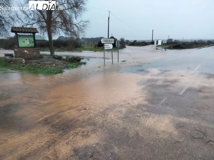 Incidencias provocadas por las lluvias en Retortillo / FOTOS: JESÚS CRUZ
