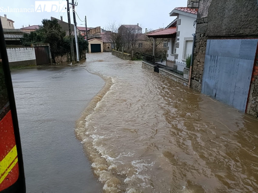 Inundaciones en Villavieja de Yeltes y El Cubo de Don Sancho 
