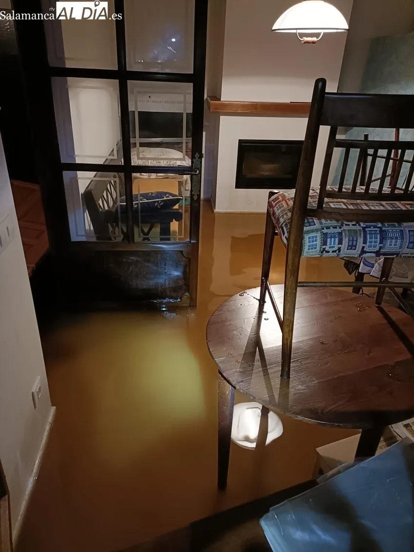 Inundaciones en Villavieja de Yeltes y El Cubo de Don Sancho 