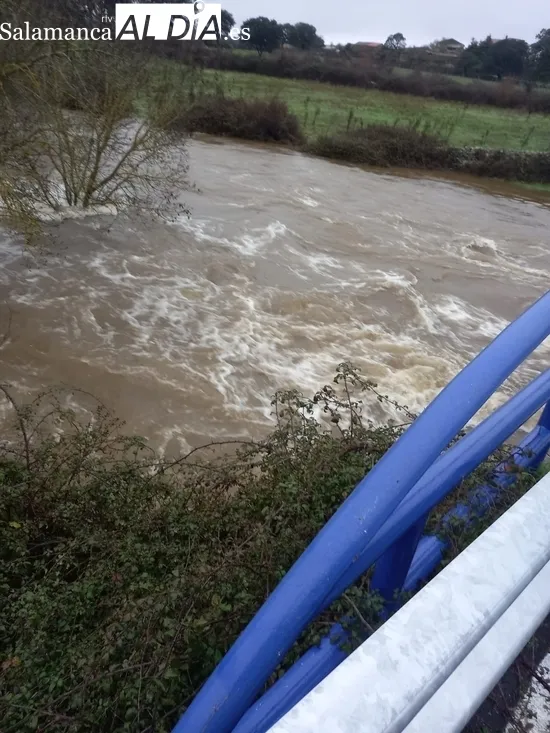 Situación que presentaba el río Camaces a su paso por Fuenteliante