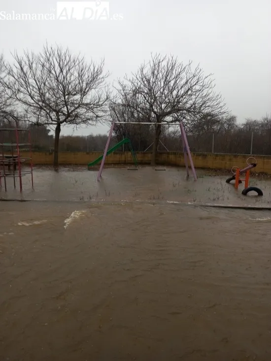Situación que presentaba el río Camaces a su paso por Fuenteliante