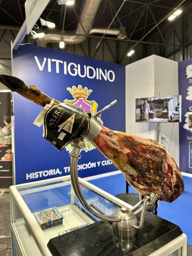 El jamón de Jamones Pepiño fue un embajador excelente para dar a conocer algunas de las excelencias de Vitigudino