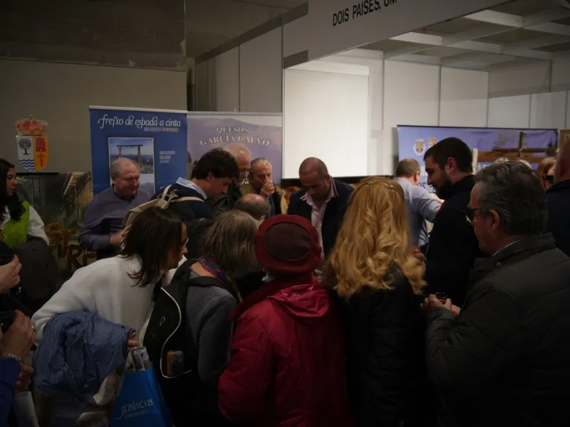 Vilvestre cautivó al público con la degustación de productos conjunta con Freixo